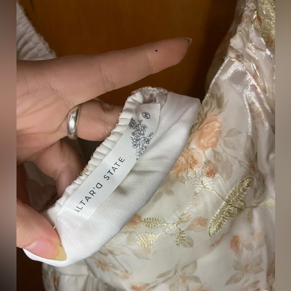 NWT-Altar’d State Penny Floral Babydoll top - Picture 11 of 12